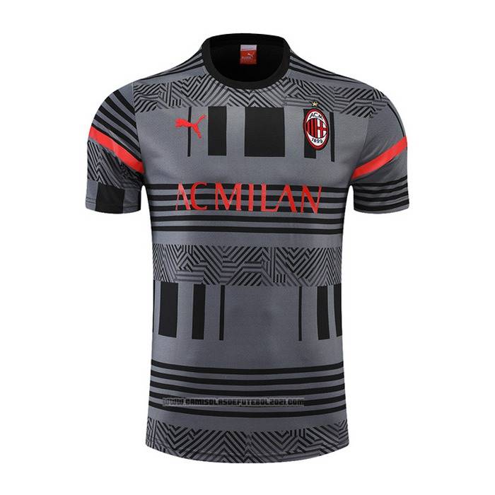 Camisola de Treinamento AC Milao 2022-2023 Cinza